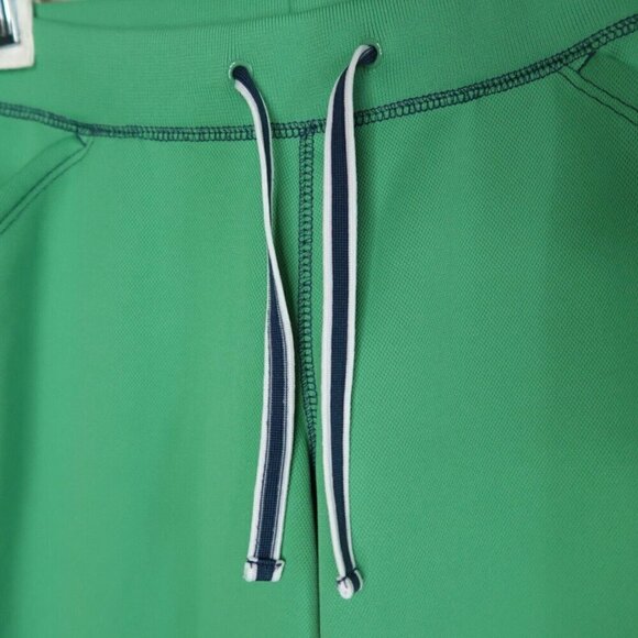 Vintage Y2K Le Tigre Cropped Pants Green Blue Capris Drawstring Women's Small - Picture 3 of 15